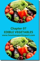 Chapter 07 EDIBLE VEGETABLES