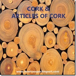45 CORK ARTICLES OF CORK