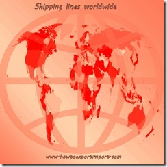 major shipping lines worldwide
