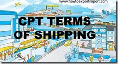CPT terms of shipping made simple