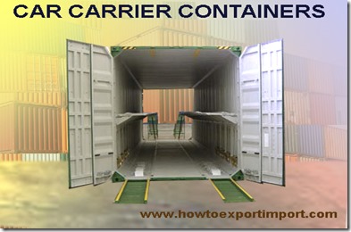 car carrier containers