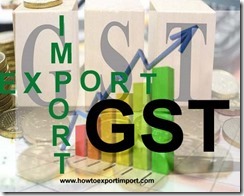 Drawback and TED on deemed exports under GST