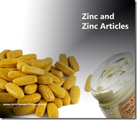 Zinc and Zinc Articles