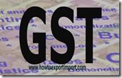 GST imposed rate on Walking sticks, seat-sticks, whips, riding-crops and the like business
