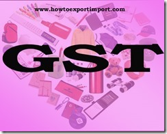 GST tariff rate for Promotion of Brand of Goods, Services