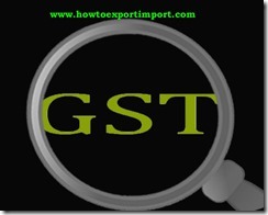 GST tariff rate for Steamer agent service