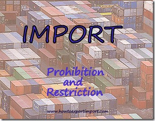 Difference between Prohibition and Restriction