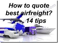 How to quote best airfreight 14 tips