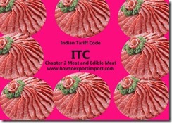 Indian Tariff Code ITC chapter2