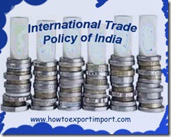 International Trade Policy of India 2015-20 b