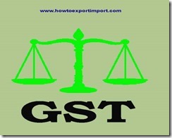 Nil rate of GST on Services under premium collected on export credit insurance