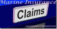Procedure and Documentation for Filing Claim of Marine Insurance