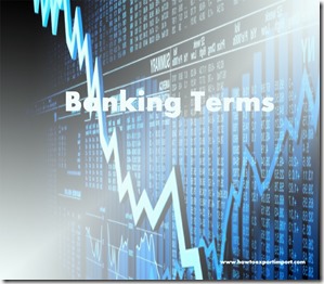 The terms used in banking  business such as Indemnifier, Indebtedness,Indirect financing,Indenture etc