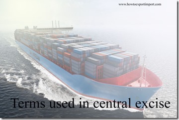 Terms used in central excise such as Transportation Research Board,Travel ,Types of Customs Duties