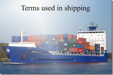 Terms used in shipping such as Foreign Flag,Foreign Market Value,Foreign Parent Group,Foreign Parent,Foreign Service etc