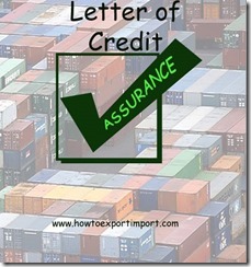 What is LC Letter of Credit in export import business copy