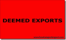 Difference between Deemed exporters 3