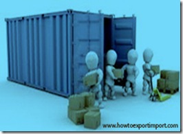What is stuffing and de-stuffing in export import trade