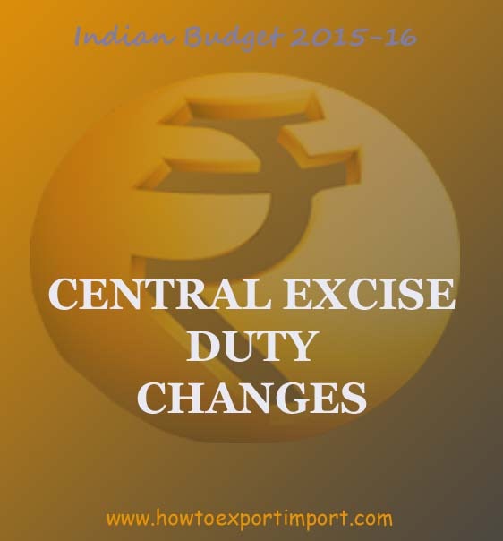 Rate Of Central Excise Duty Rate Chart