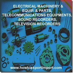 85  ELECTRICAL MACHINERY