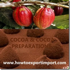 18 COCOA COCOA PREPARATIONS