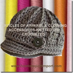 61 ARTICLES OF APPARELCLOTHING ACCESSORIES-KNITTED OR CROCHETED