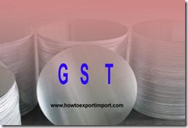 Applicable GST for Aluminium and products made of aluminium