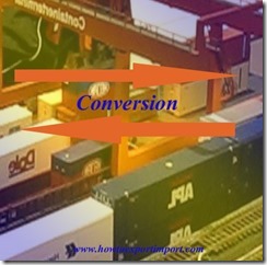Difference between conversion of shipping bill and amendment of shipping bill copy