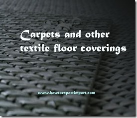 Carpets and other textile floor coverings