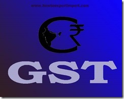 GST amount of rate on Unused postage