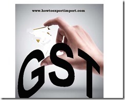 GST levied rate on vulcanised rubber
