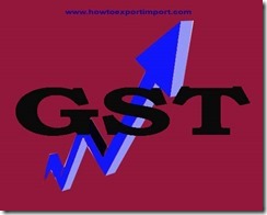 GST payable rate on Gimped yarn, and strip