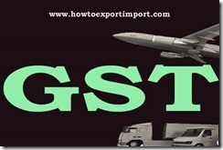 GST slab rate for air travel services