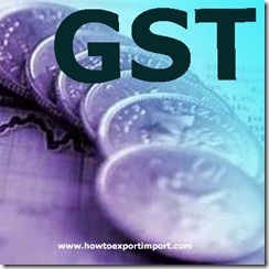 GST taxable rate on Dried, salted fish fit for human consumption business