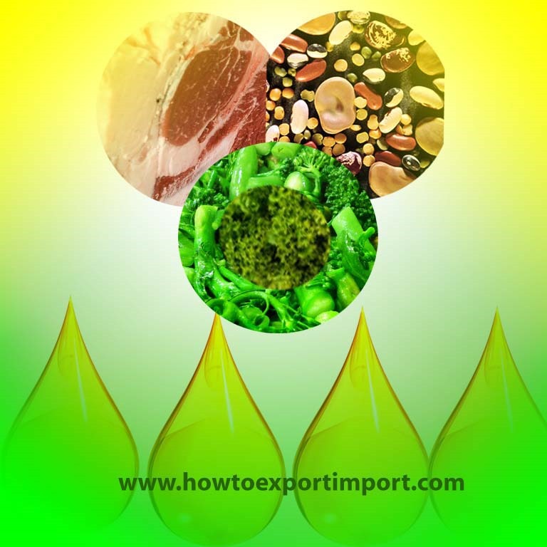 Guidelines to importers of Animal fats, Animal oil, vegetable  fats,vegetable oil etc.