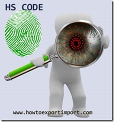 Find HS code for export import