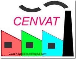 How does CENVAT Credit work