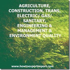 98 AGRICULTURE, CONSTRUCTION, TRANS, ELECTRIC  GAS  SANITARY, ENG & MGMT & ENVIR.QUALITY