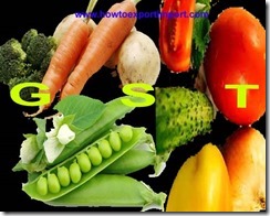 Nil tariff GST on sale of broken vegetables
