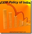 EXIM policy OF INDIA 2015-20