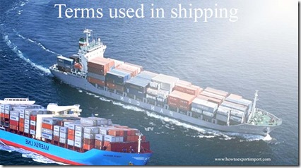 Terms used in shipping such Foreign Availability ,Foreign Branch Office ,Foreign Buyer Program,Foreign Corrupt Practices Act etc