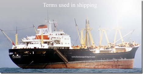 Terms used in shipping such as Sight Draft,Singapore,Single European Act , SINGLE-LINE HAUL etc