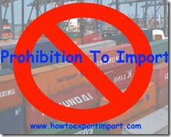 prohibition to import hazardous waste materials