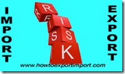 Risks and solutions in Import Export