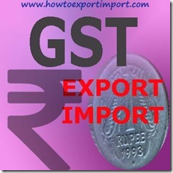Procedures to export under bond without paying GST