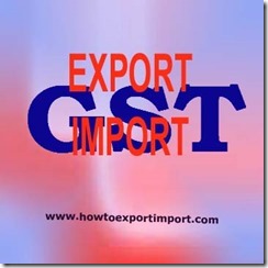 When does exporter get refund of GST paid